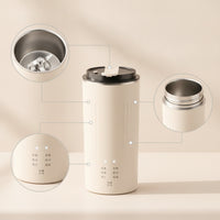 Portable Blender Insulated Portable Blender Cup Soy Soy Milk Maker Compact for Travelers, Travel, Dorm