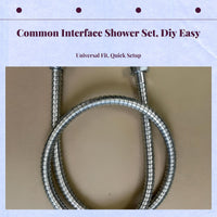 High-pressure rainfall shower head