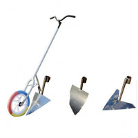 Wheel Hoe Lightweight Manual Weeder Metal Frame for Garden, Field