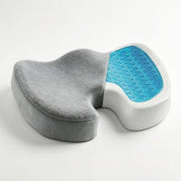 Gel Memory Foam Seat Cushion Ergonomic Chair Pad Soft for Office Workers