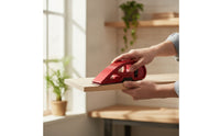 Manual Sander with Tension Wheel Sturdy Sandpaper Clamp Precision