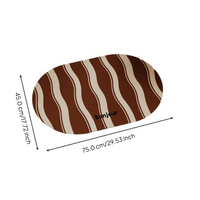 Diatom Mud Bath Mat quick-dry