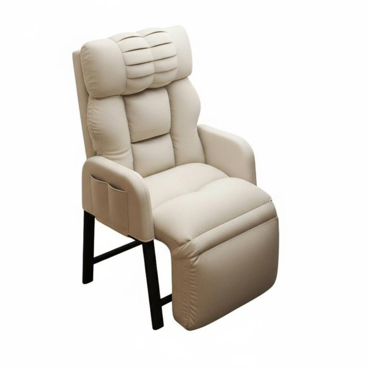 Adjustable resting Chair Foldable Design Folding Recliner Space-Saving Lockable Position for Adults, Nap Time, Home, Living Room
