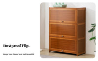Dust-Proof Design Modular Shelf with Flip-up Doors Multi-Functional Display Cabinet Freestanding Bookcase Large Capacity for Book Collectors, Office Workers, Homeowners, Study Room, Small Areas, Bedroom
