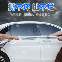 Car Windshield Snow Cover Half Cover Aluminum Foil Sun Protection