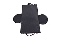 600D Oxford Cloth Cylindrical Drum Bag Shoulder Straps Drum Storage Bag Top Handle Music Gear Zippered Ends
