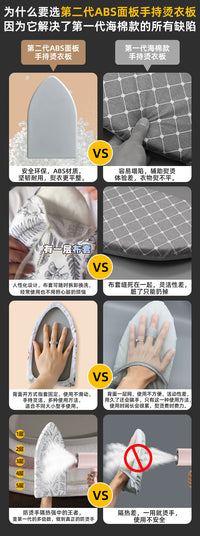 Heat-Resistant Ironing Glove and Mini Ironing Board Set