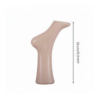 Sock Mannequin Foot Lightweight Female Foot Form Easy to Clean for Shop Window