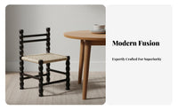 Bobbin Leg Chair Modern Design Household Furniture Ergonomic Backrest for Adults