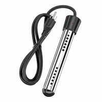 Mini heater with adjustable thermostat