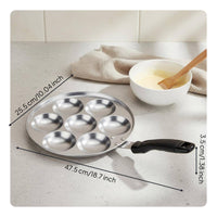 Japanese Takoyaki Maker Takoyaki Pan Versatile Even Heating Squid Ball Maker for Breakfast
