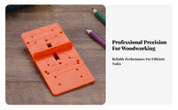 Accurate Positioning Hinge Hole DIY Tool Hinge Installation Jig Easy to Use for DIYers, Home Improvement, Workshop, Furniture Making