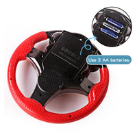 Kids Educational Toy Steering Wheel with Music and Vibration