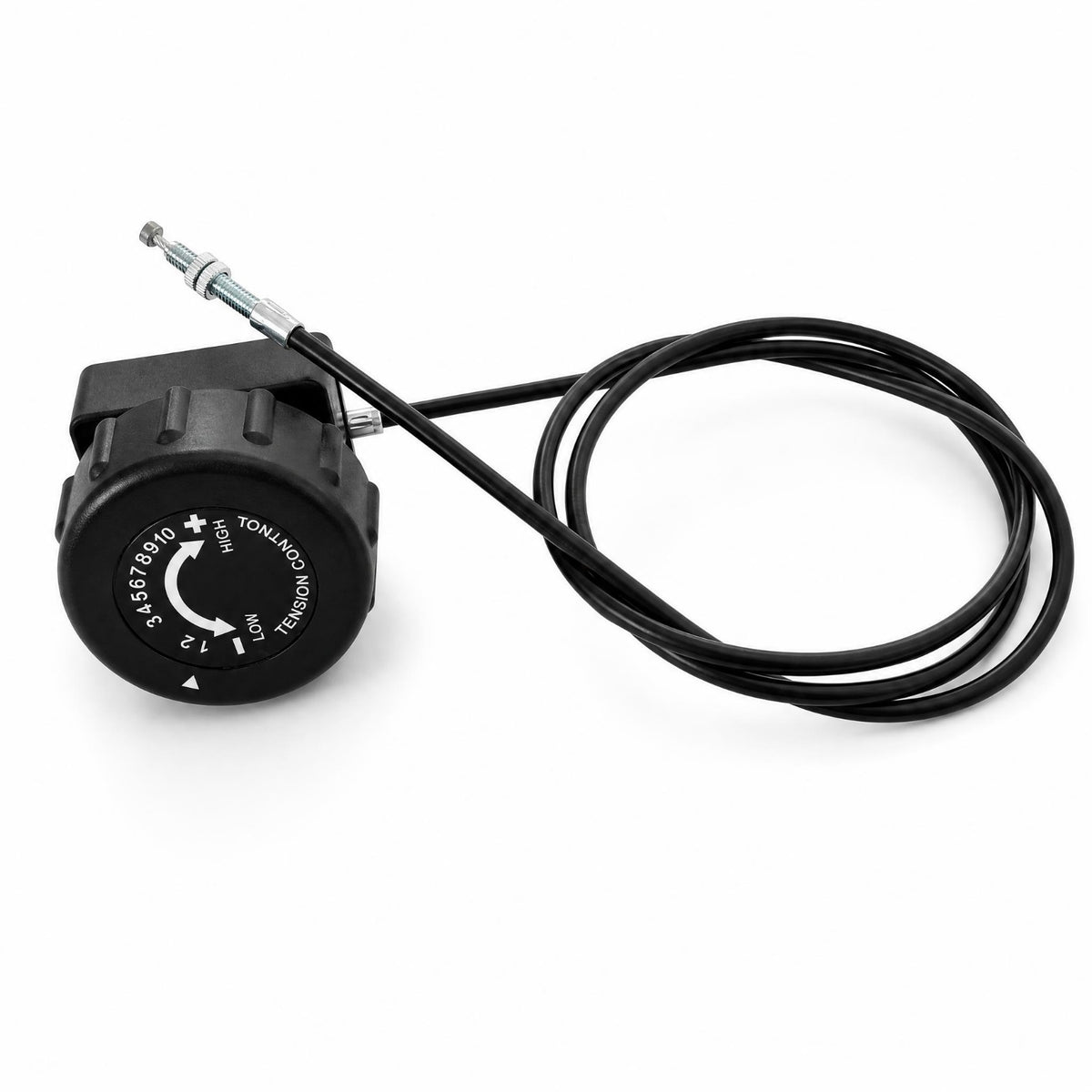 Adjustment Arrow Bike Tension Adjuster Plastic Body Cycling Resistance Adjuster Black
