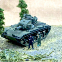 M60A2 Starship Tank Miniature M60A2 Tank Model Painted for Desktop