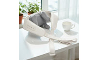 Encircling Design Heated Shoulder and Neck Massager Padded Neck and Shoulder Massager Adjustable Strap Massage Device Kneading Heads