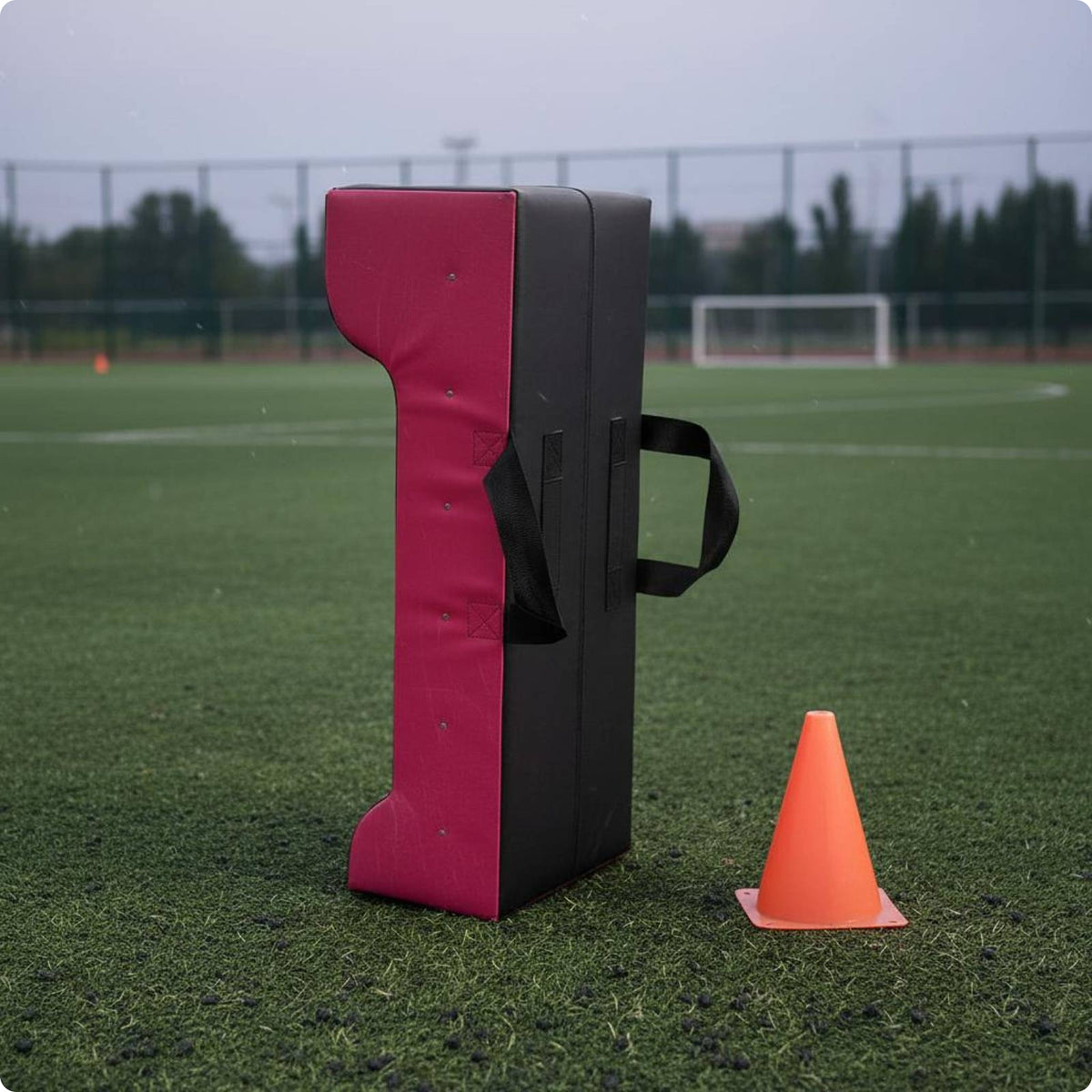 Bow-Shaped Tackle Pad Secure Straps Rugby Tackle Pad Collision-Absorbing