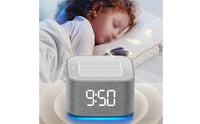 Sound Machine with Bluetooth Speaker Timer Ambient Sound Machine Sleep Aid Device Multifunctional Bluetooth Speaker with Clock
