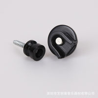 Guitar Strap Buttons Round Head Non-Slip Strap Locks for Electric Guitar Bass