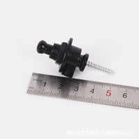 Guitar Strap Buttons Round Head Non-Slip Strap Locks for Electric Guitar Bass