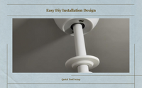 LED ceiling fan light cover decor