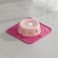 Silicone Lick Mat Bowl Large Capacity Silicone Slow Feeder Easy to Clean