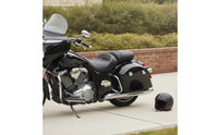Motorcycle Seat Assembly Contoured Seat with Quilted Panels Contoured for   Motorcycles