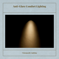 Adjustable cabinet spotlight, anti-glare