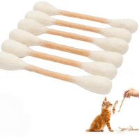 跨境新品 Cat Toys with Catnip 喵喵羊毛毡含猫薄荷的超大号棉签