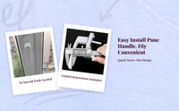 Sturdy Synthetic Steel Crank Handle for Doors and Windows