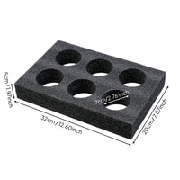 Foam Cup Holder Insert Reusable Delivery Bag Drink Carrier Spill-Proof