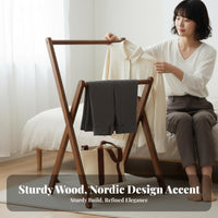 Bedside Garment Stand Stand Space-Saving unrestrictedstanding butler's Stand space-efficient Design