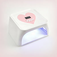 LED Nail Lamp Salon Grade Gel Nail Lamp with Detachable Base Dryer Quick Drying Light Wide Compatibility for Manicurists
