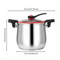 soup pot Multipurpose Uniform Heating Multifunctional Cooking Pot for Home Cooks, Kitchen