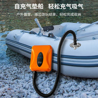 桨板帐篷冲锋舟橡皮艇充气船气垫浮台高压12伏电动车载充气泵便携