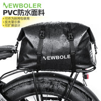 Bicycle Rear Rack Bag, Large Capacity Waterproof Tail Bag, Outdoor Cycling Pannier