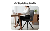 Upholstered Dining Chair Modern Minimalist aesthetic Seating Furniture Nordic Design