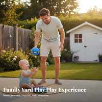 Transforming Deformable Rebound Ball Transformable Design Flying Saucer Ball Two-in-Single Form for Children, Family