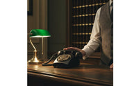 Antique Style Telephone Classic Dial Face Telephone Wired Desk Phone for Office