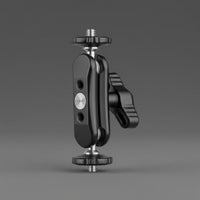 Pincer Grip Clamp Non-Slip Threads Pincer Clamp Camera Mount Double Spherical Head Flexible Extension No Drilling Required