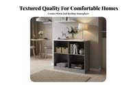 Space Saving Living Room Partition Cabinet Simple Design Multifunctional Storage Cabinet Easy Assembly Kitchen Bar Table with Shelves Sturdy Construction for Small Home Owners, Apartment Dwellers, Homeowners, Entryway