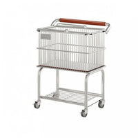 Laundry Storage Trolley Caster Wheels Rolling Laundry Trolley Heavy Duty