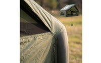 Quick Setup Inflatable Camping Tent with Skylight Breathable Inflatable Tent with Skylight Spacious Waterproof for Campers, Families, Glamping, Backyard