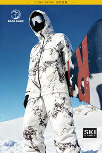 2025新款3L滑雪服男款套装防水防风加厚专业保暖冬季滑雪衣裤套装