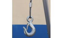 Retrieval Tripod with Winch Portable Aluminum Retrieval Tripod Foldable Lifting Hoist for Utility Workers, Confined Space