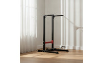Bar Frame Floor-Standing Parallel Poles with Cross Brace Stable Stands for Fitness Enthusiasts, Athletes, Home Gym
