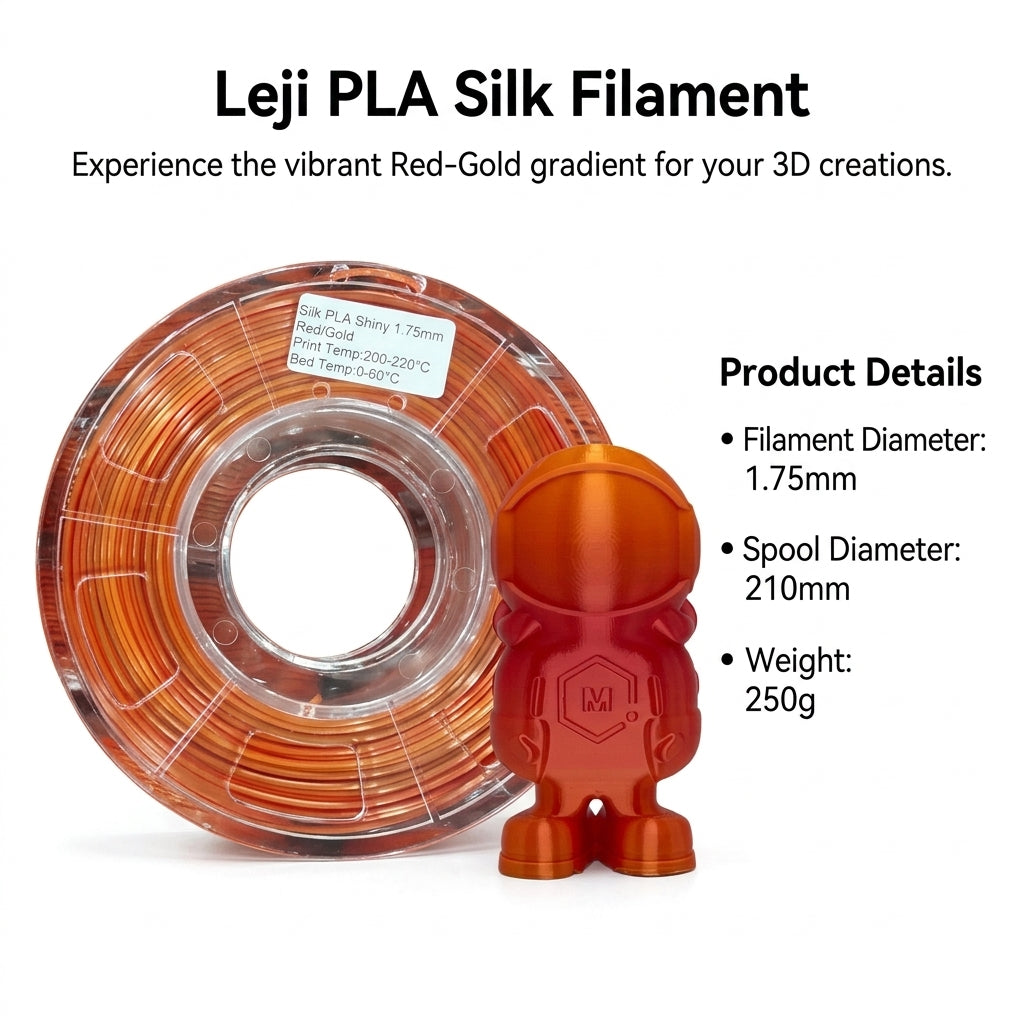 Multicolor Gradient Rainbow PLA Filament 1.75mm, Printer 250g Spool, for Prototyping Modeling Hobbyists, Dimensional Accuracy +/- 0.03mm