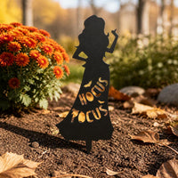 Halloween Metal Scarecrow Garden Stake Outdoor Yard Decoration