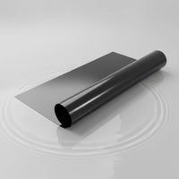 Black Aquarium Background Sticker Light Blocking Solid Black Aquarium Film Waterproof Cling for Aquarists
