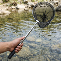 Telescopic Fishing Landing Net with Foldable Stainless Steel Pole for Catching Fish